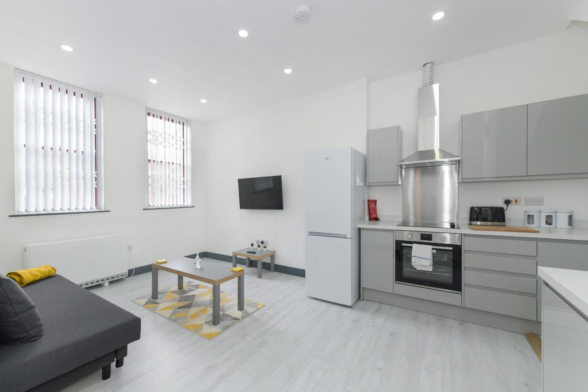 Nottingham City Centre Short Stay Apartments With Parking Pokoj fotografie